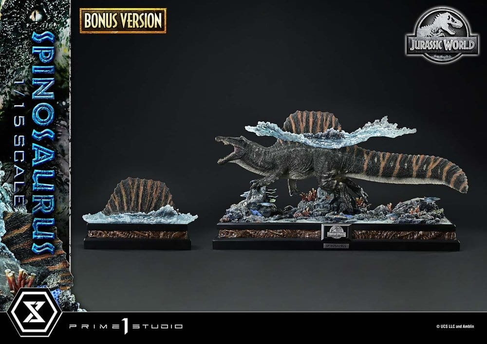 Jurassic World : Renaissance (Film) Legacy Museum Collection Statue 1/15 Spinosaurus Bonus Version 39 cm