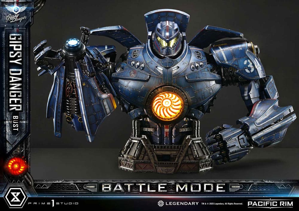 Pacific Rim buste 1/1 Gipsy Danger Battle Mode 75 cm