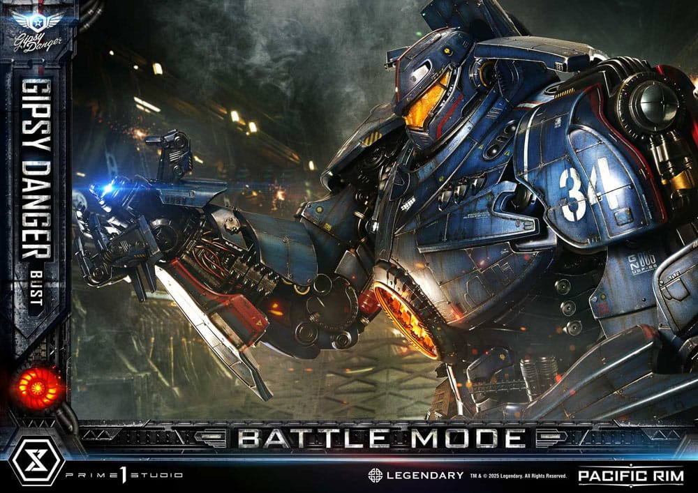 Pacific Rim buste 1/1 Gipsy Danger Battle Mode 75 cm