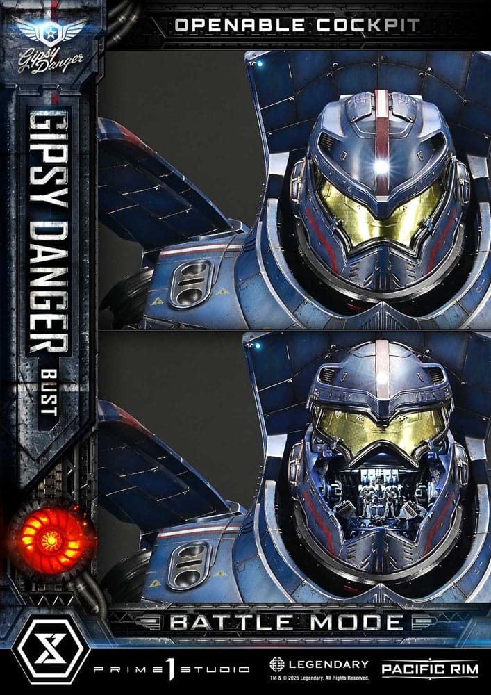 Pacific Rim buste 1/1 Gipsy Danger Battle Mode 75 cm