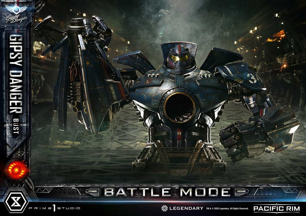 Pacific Rim buste 1/1 Gipsy Danger Battle Mode 75 cm