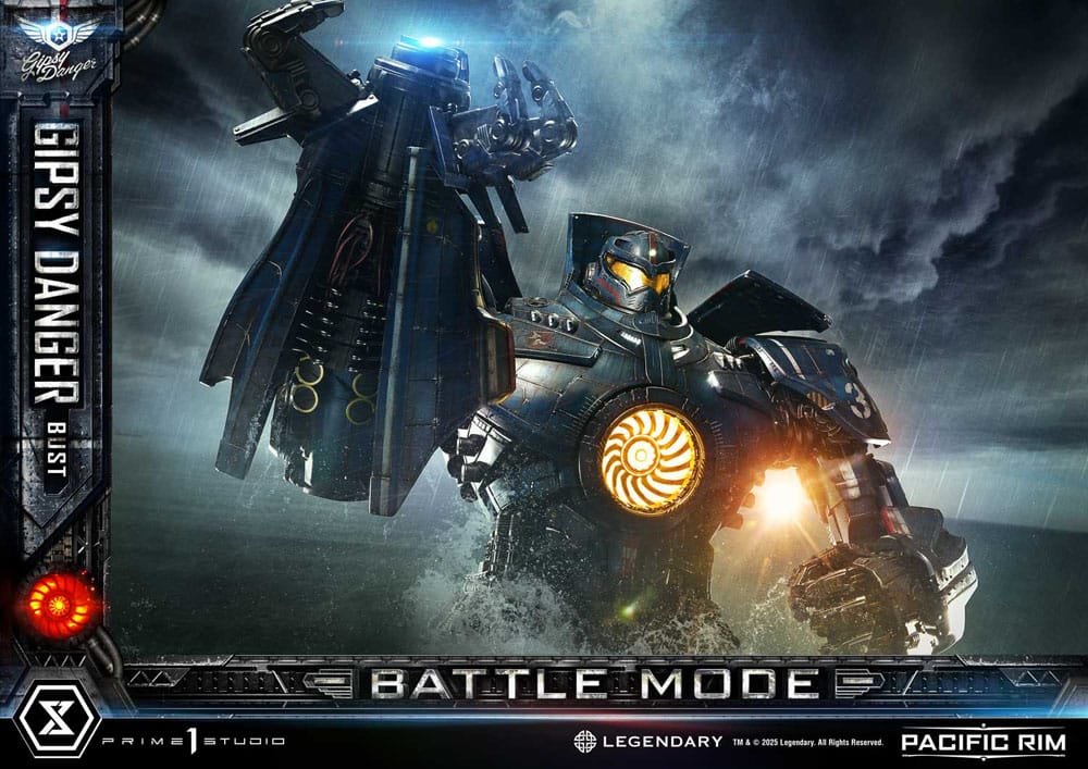 Pacific Rim buste 1/1 Gipsy Danger Battle Mode 75 cm