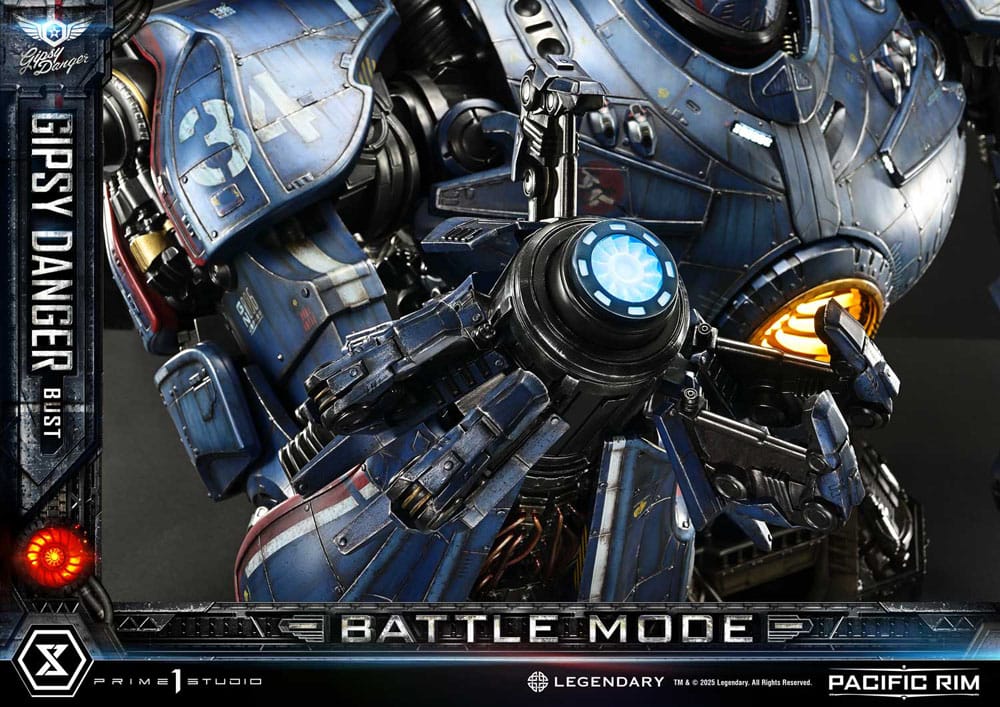 Pacific Rim buste 1/1 Gipsy Danger Battle Mode 75 cm