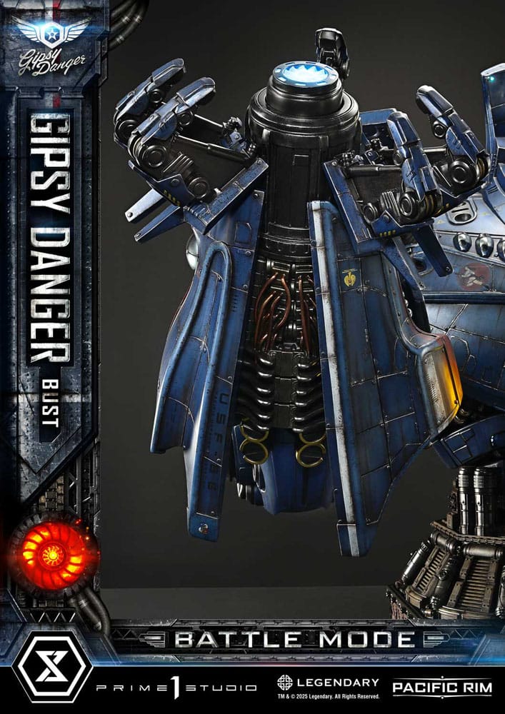 Pacific Rim buste 1/1 Gipsy Danger Battle Mode 75 cm