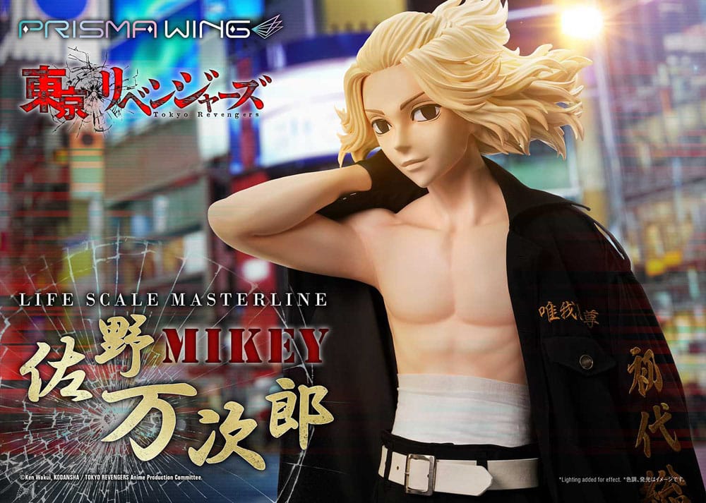 Tokyo Revengers Life Scale Masterline Series statuette Manjiro Sano 169 cm
