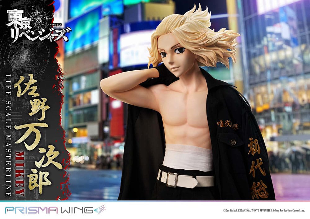 Tokyo Revengers Life Scale Masterline Series statuette Manjiro Sano 169 cm