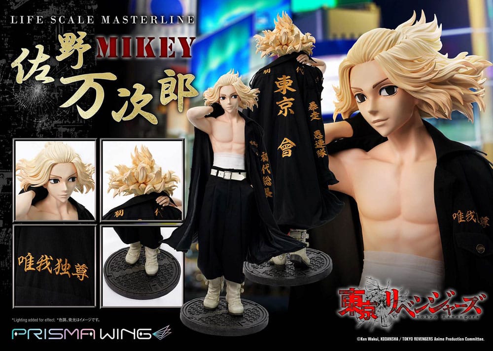 Tokyo Revengers Life Scale Masterline Series statuette Manjiro Sano 169 cm