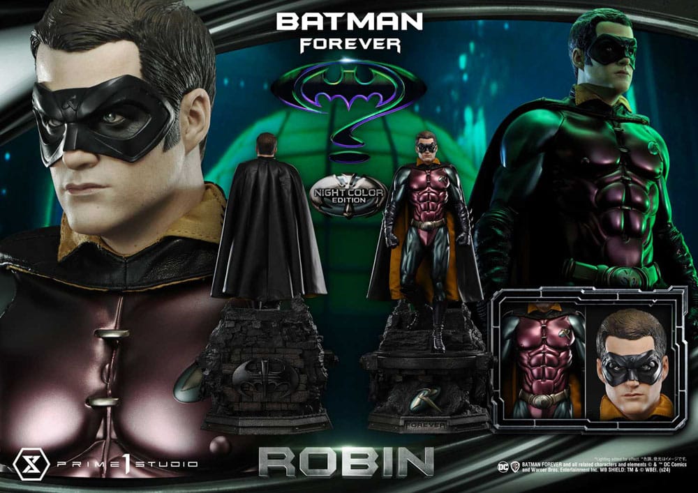 Batman Forever statuette Museum Masterline Series 1/3 Batman Sonar Suit Night Color Edition 95 cm