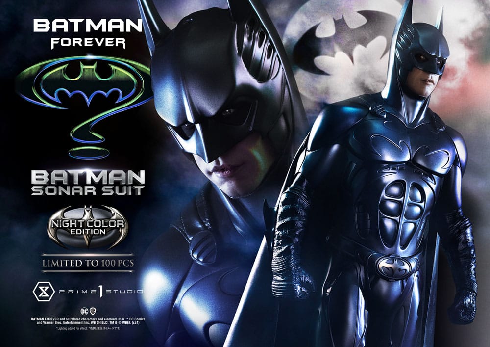 Batman Forever statuette Museum Masterline Series 1/3 Batman Sonar Suit Night Color Edition 95 cm