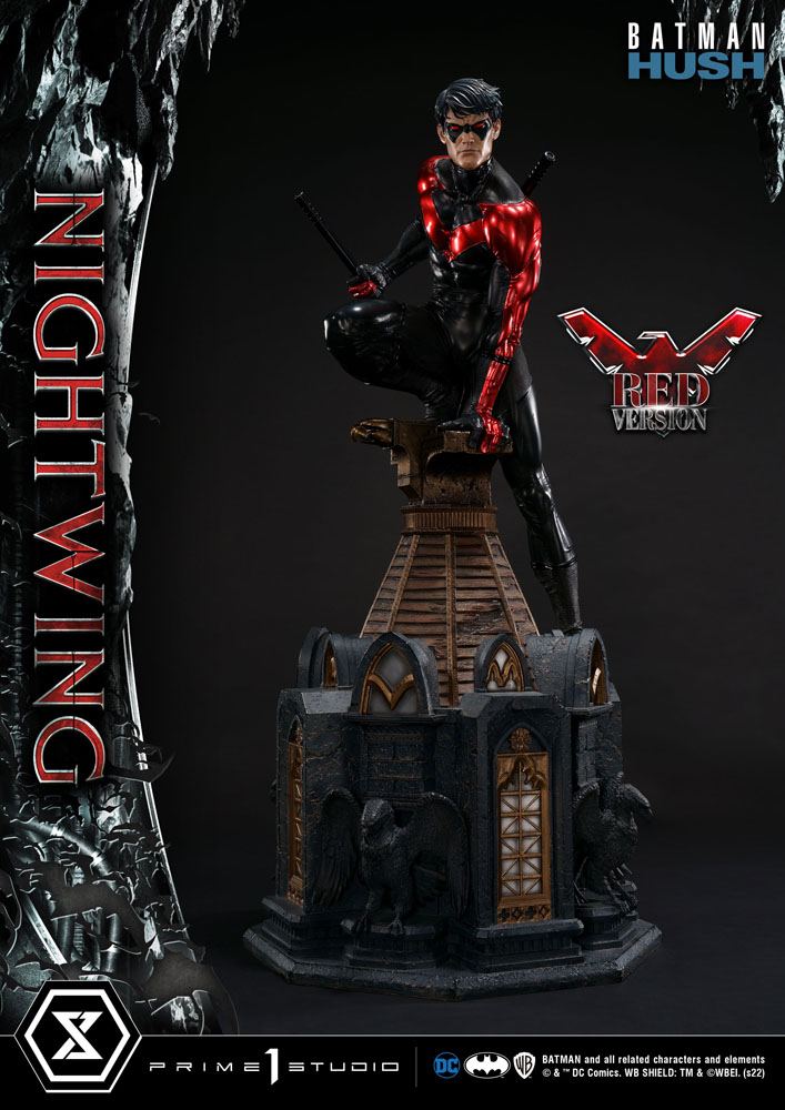 Batman Hush statuette Nightwing Red Version 87 cm