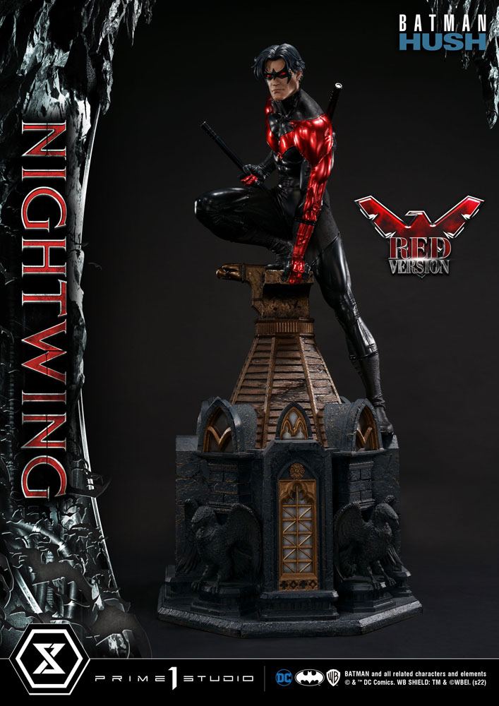 Batman Hush statuette Nightwing Red Version 87 cm