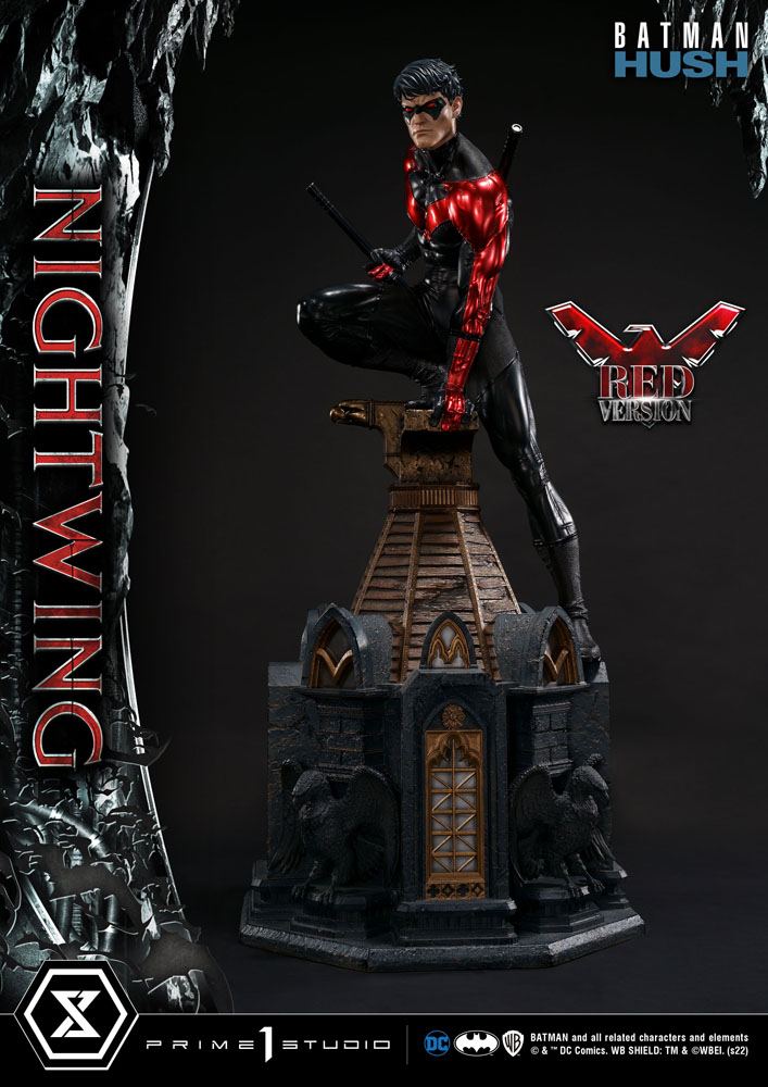 Batman Hush statuette Nightwing Red Version 87 cm