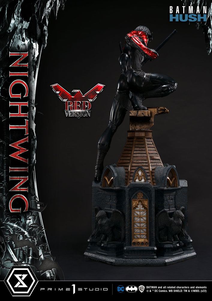 Batman Hush statuette Nightwing Red Version 87 cm