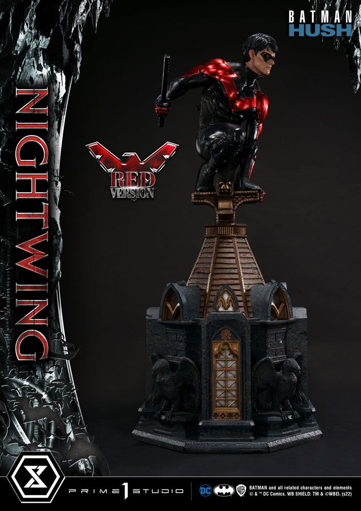 Batman Hush statuette Nightwing Red Version 87 cm