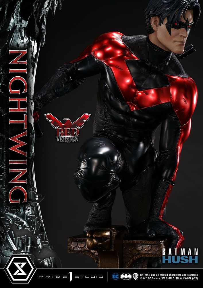 Batman Hush statuette Nightwing Red Version 87 cm