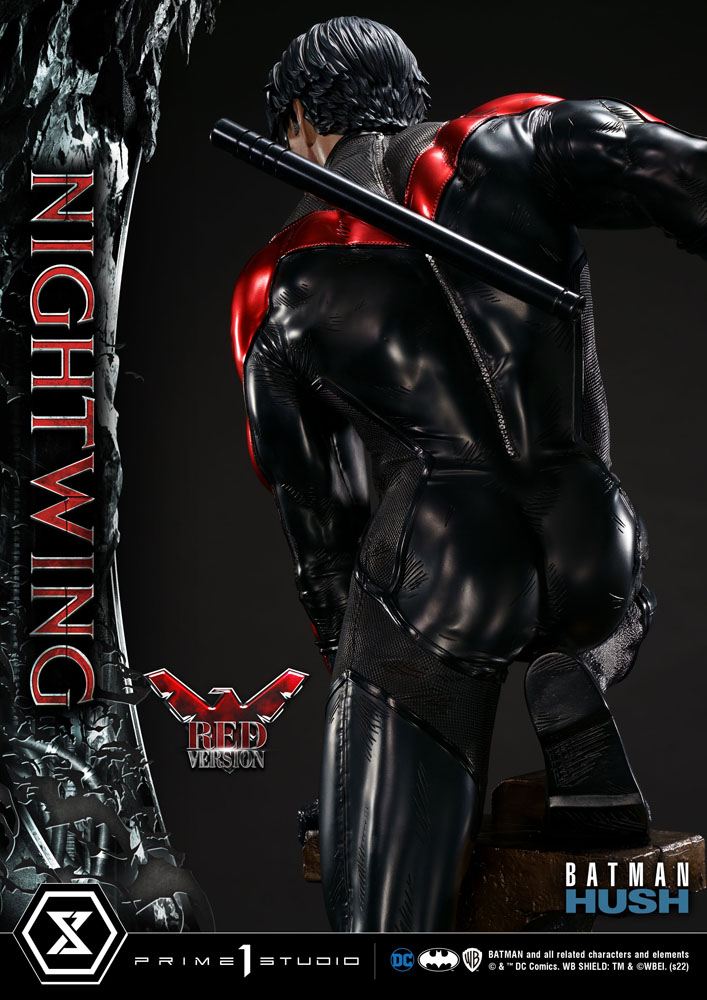 Batman Hush statuette Nightwing Red Version 87 cm