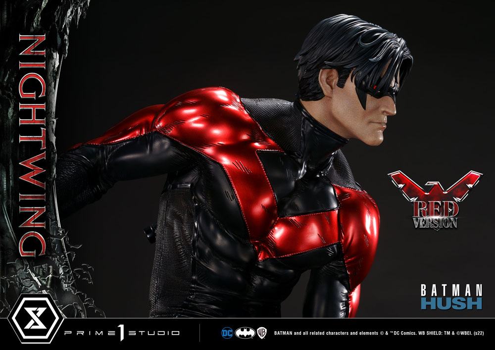 Batman Hush statuette Nightwing Red Version 87 cm