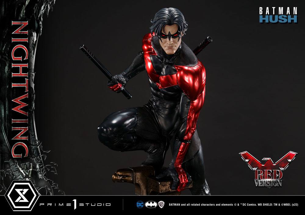 Batman Hush statuette Nightwing Red Version 87 cm