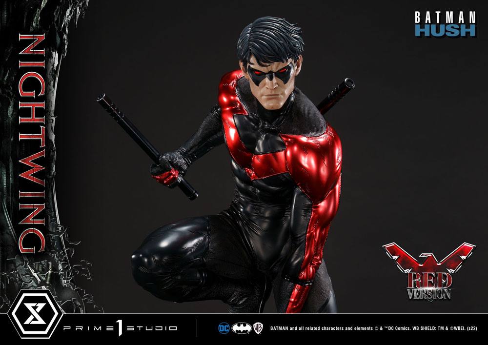Batman Hush statuette Nightwing Red Version 87 cm