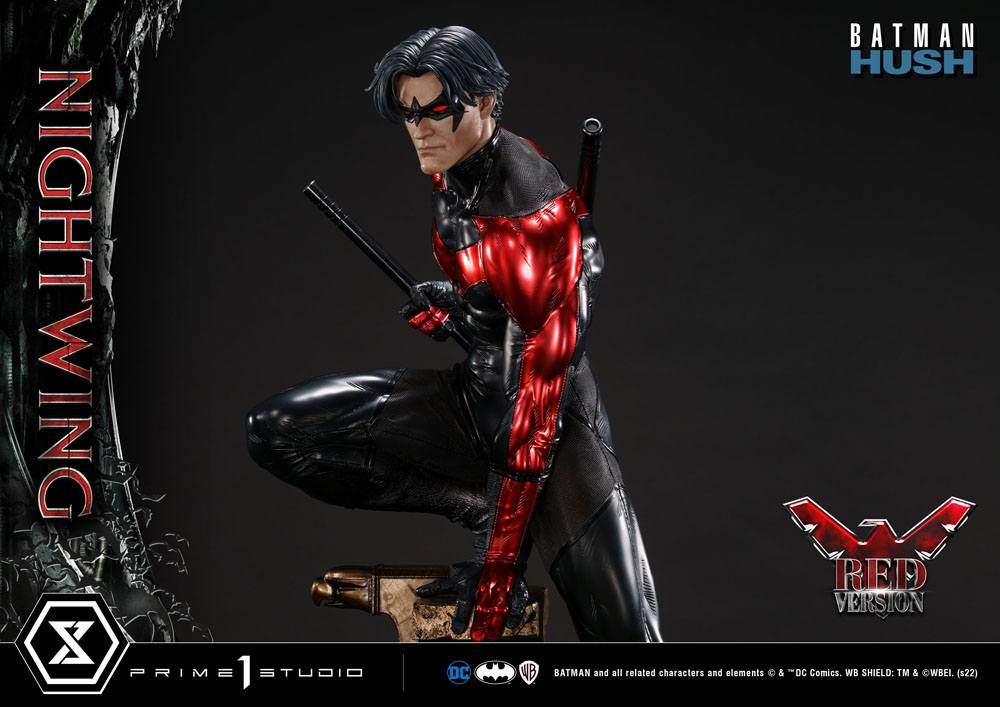 Batman Hush statuette Nightwing Red Version 87 cm