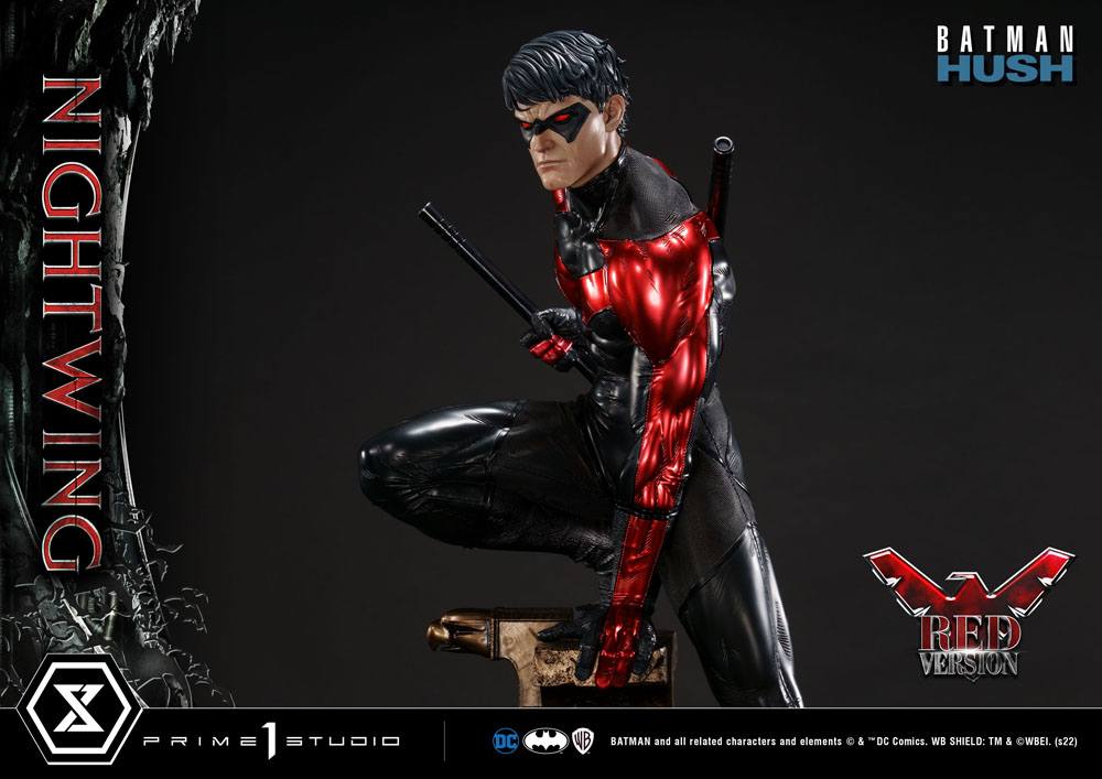 Batman Hush statuette Nightwing Red Version 87 cm