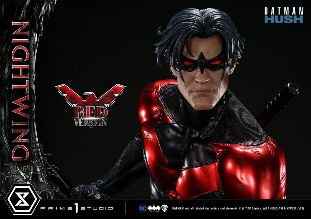Batman Hush statuette Nightwing Red Version 87 cm