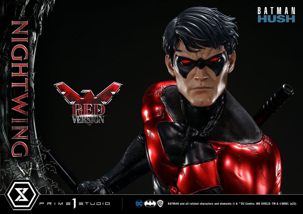 Batman Hush statuette Nightwing Red Version 87 cm