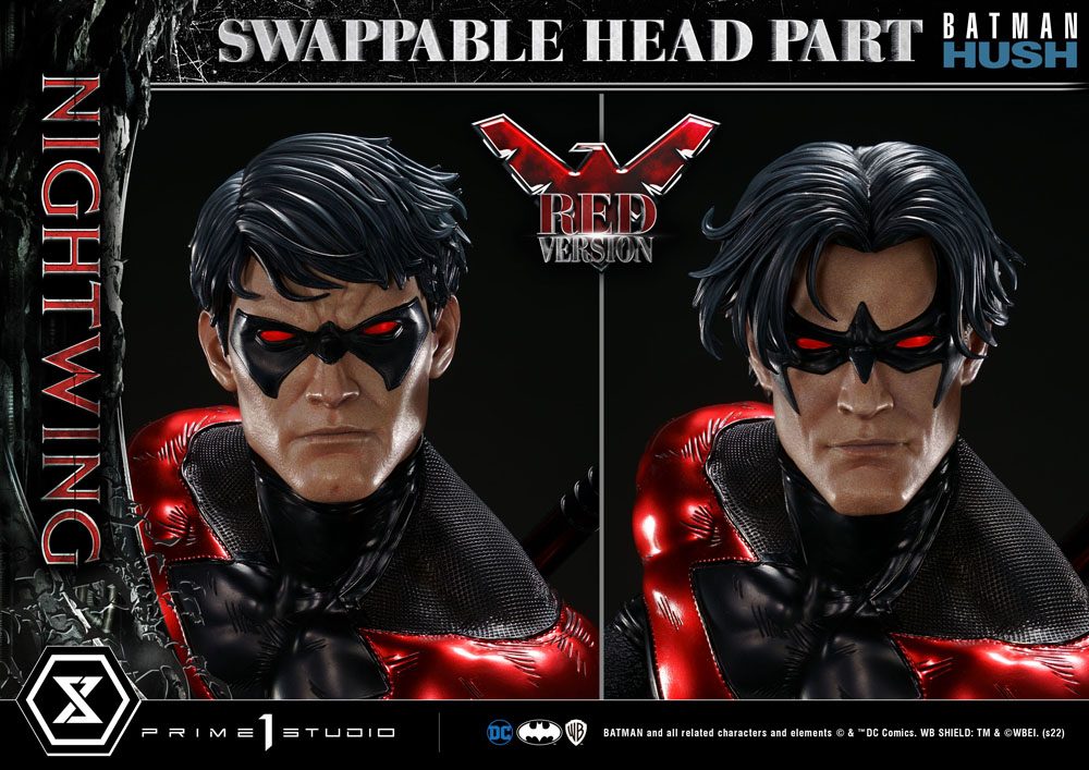 Batman Hush statuette Nightwing Red Version 87 cm