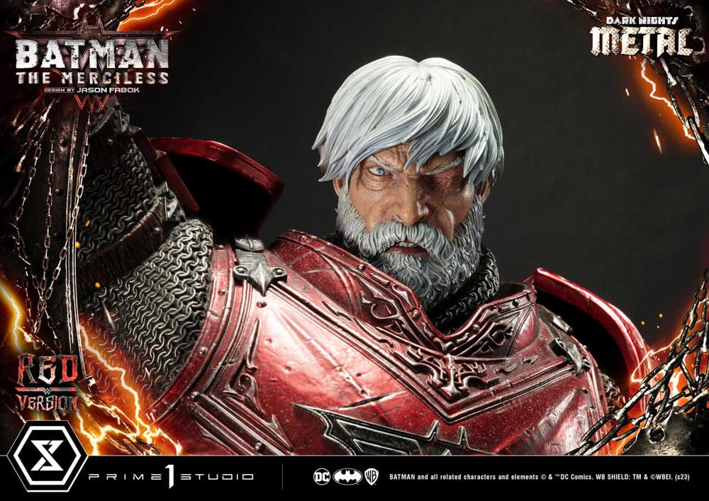 Dark Nights: Death Metal statuette 1/3 The Mericless Red Version 111 cm