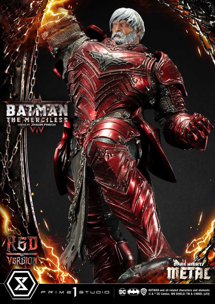 Dark Nights: Death Metal statuette 1/3 The Mericless Red Version 111 cm