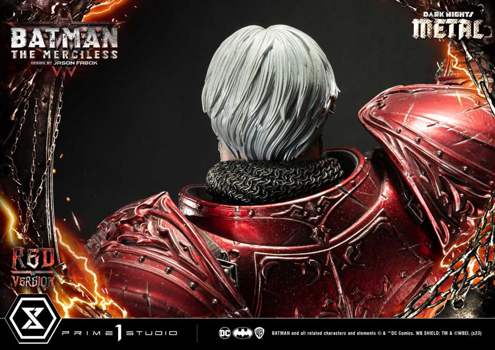 Dark Nights: Death Metal statuette 1/3 The Mericless Red Version 111 cm