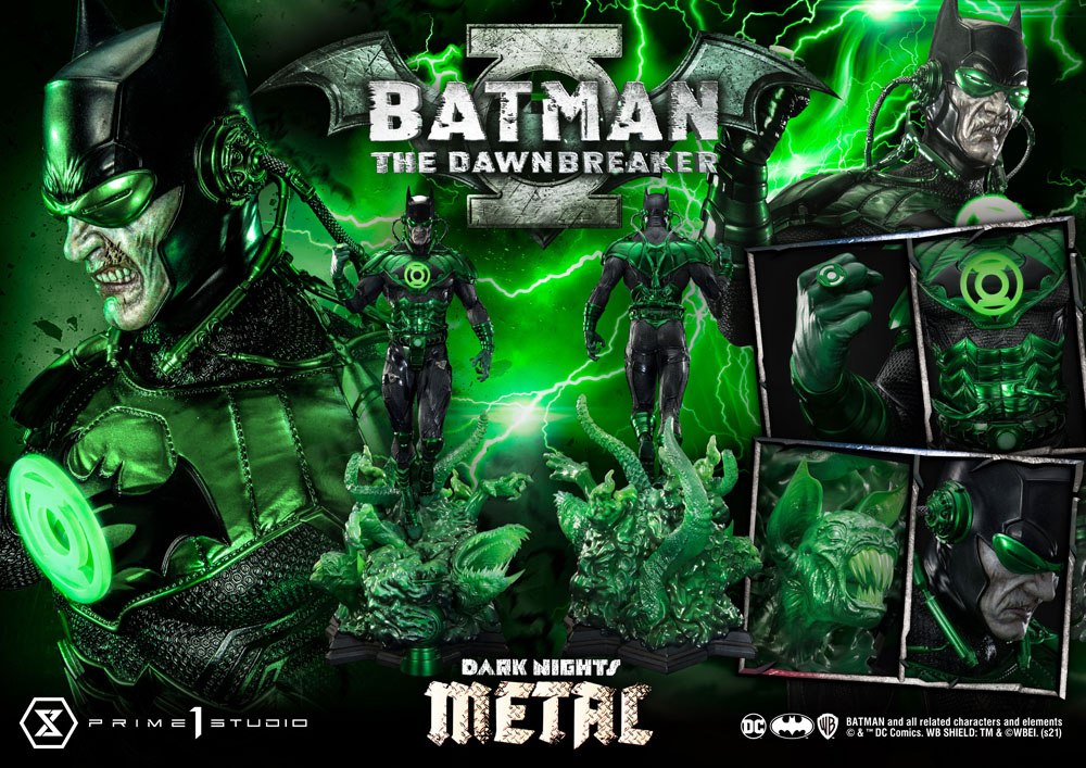 Dark Nights : Metal statuette 1/3 The Dawnbreaker 89 cm
