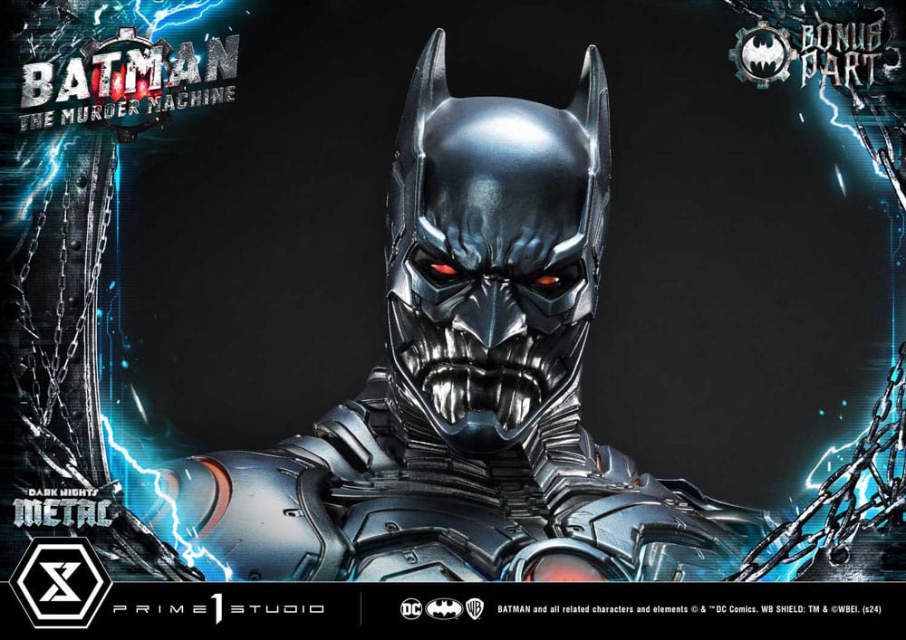 Batman: The Dark Nights Metal (Comics) statuette Museum Masterline Series 1/3 The Murder Machine Deluxe Bonus Version 85 cm