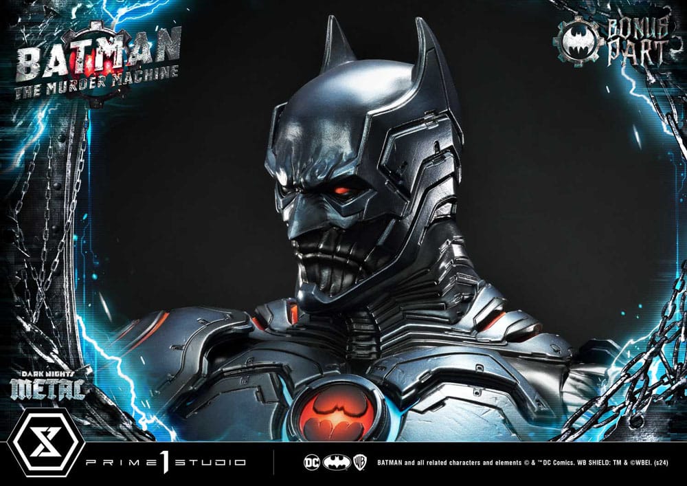 Batman: The Dark Nights Metal (Comics) statuette Museum Masterline Series 1/3 The Murder Machine Deluxe Bonus Version 85 cm