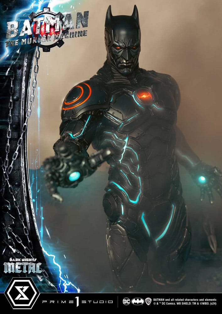 Batman: The Dark Nights Metal (Comics) statuette Museum Masterline Series 1/3 The Murder Machine Deluxe Bonus Version 85 cm