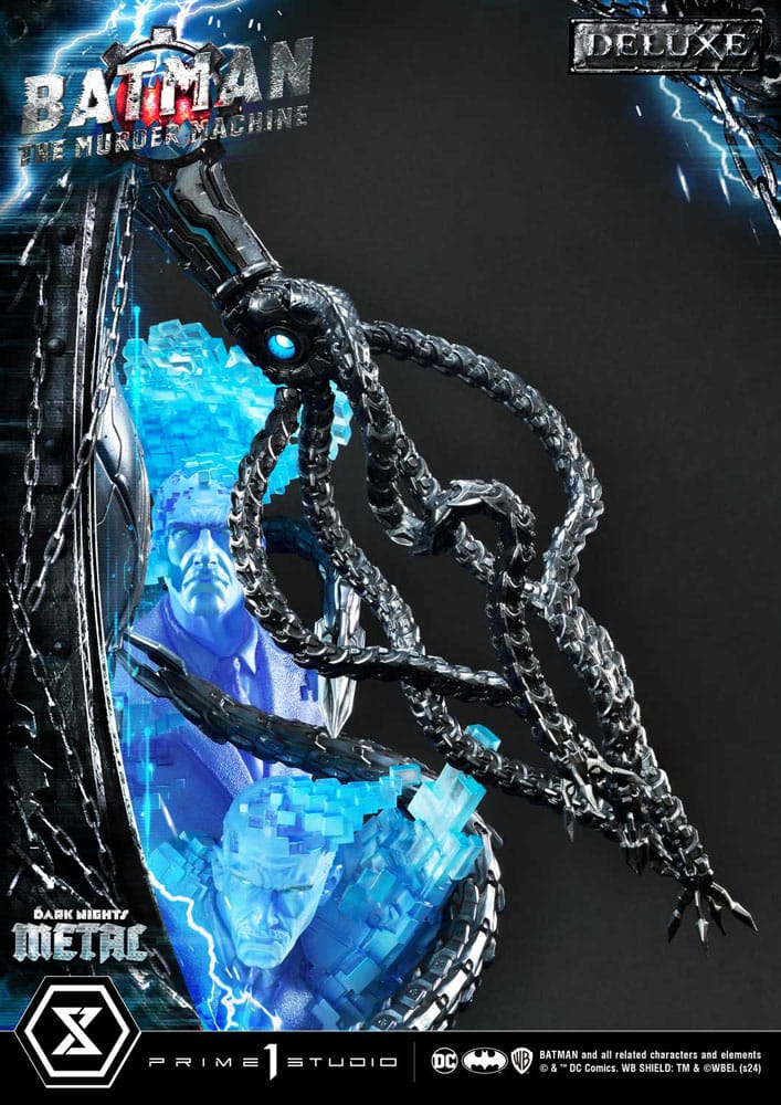Batman: The Dark Nights Metal (Comics) statuette Museum Masterline Series 1/3 The Murder Machine Deluxe Bonus Version 85 cm