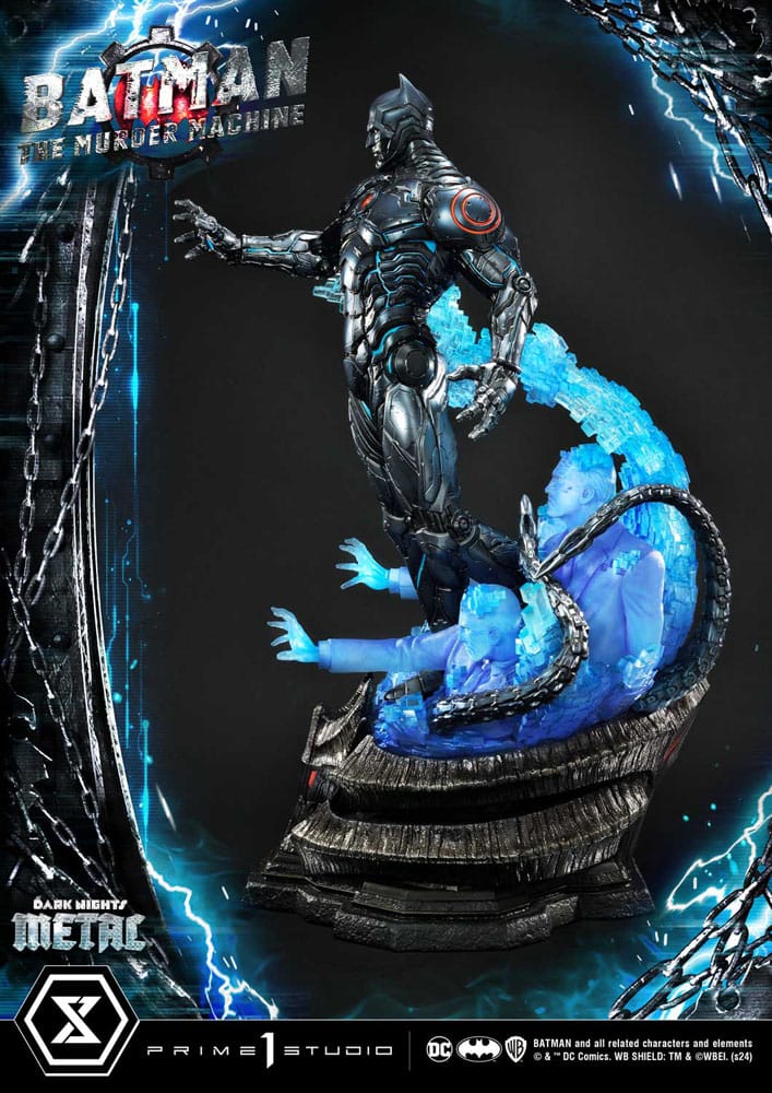 Batman: The Dark Nights Metal (Comics) statuette Museum Masterline Series 1/3 The Murder Machine Deluxe Bonus Version 85 cm