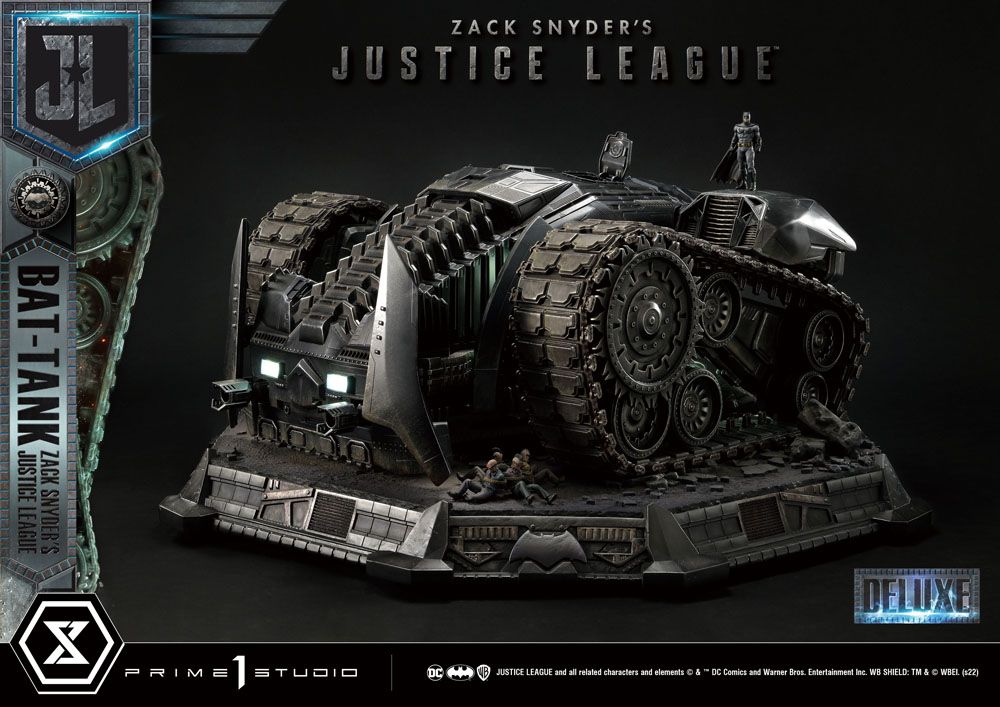 Zack Snyder's Justice League diorama Museum Masterline Bat-Tank Deluxe Version 36 cm