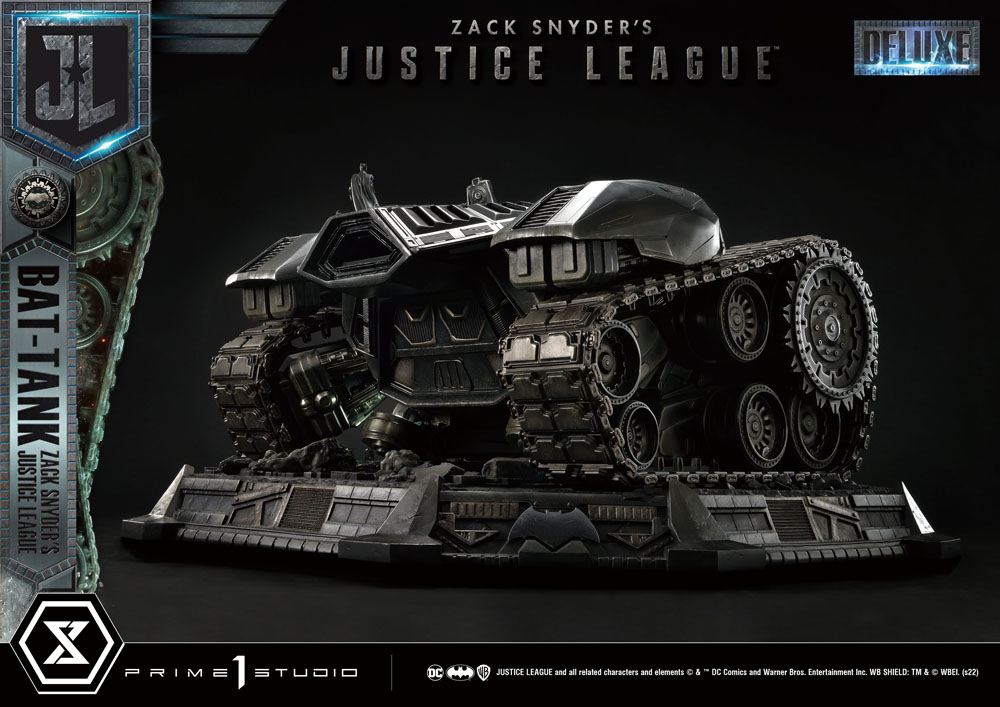Zack Snyder's Justice League diorama Museum Masterline Bat-Tank Deluxe Version 36 cm