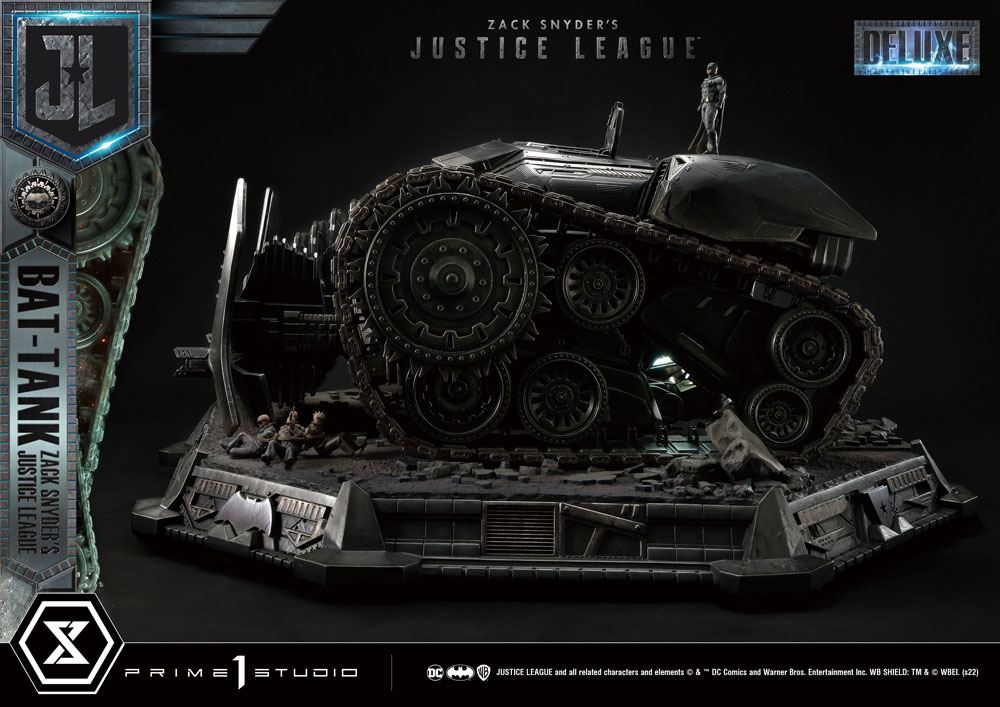 Zack Snyder's Justice League diorama Museum Masterline Bat-Tank Deluxe Version 36 cm