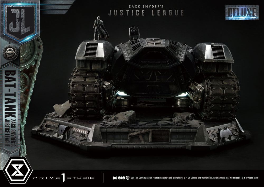 Zack Snyder's Justice League diorama Museum Masterline Bat-Tank Deluxe Version 36 cm
