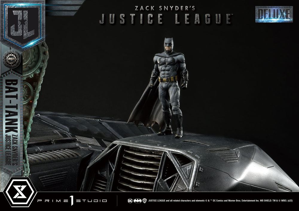 Zack Snyder's Justice League diorama Museum Masterline Bat-Tank Deluxe Version 36 cm
