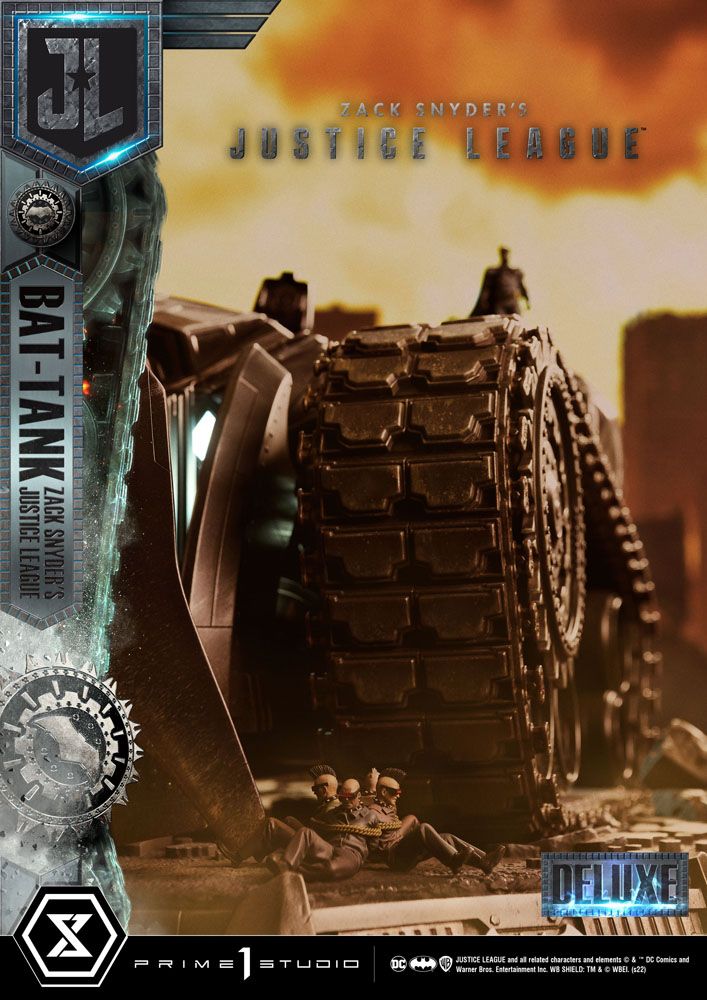 Zack Snyder's Justice League diorama Museum Masterline Bat-Tank Deluxe Version 36 cm