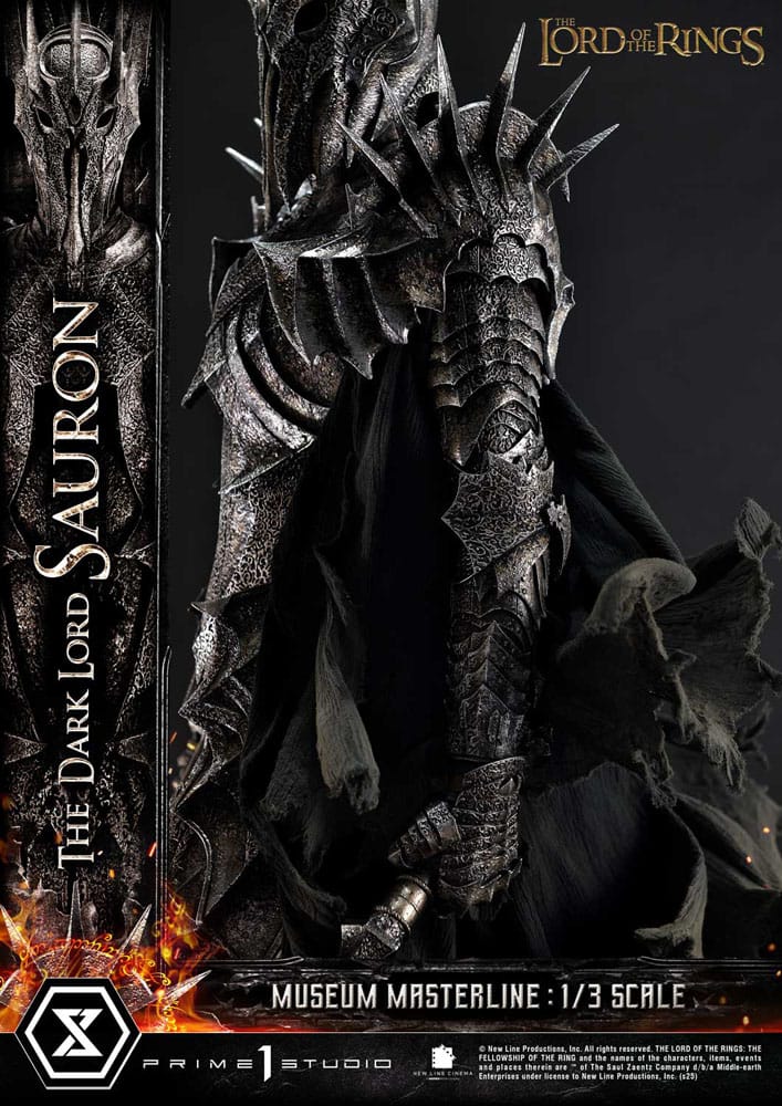 Le Seigneur des Anneaux statuette Museum Masterline Series 1/3 The Dark Lord Sauron 117 cm