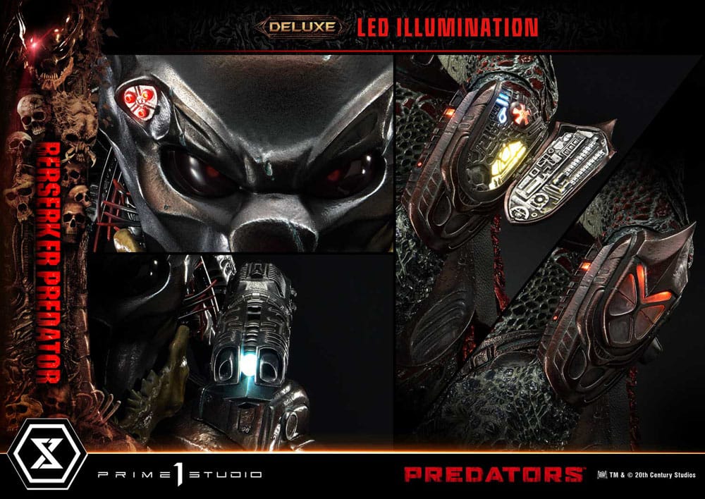 Predators statuette Berserker Predator Deluxe Bonus Version 100 cm