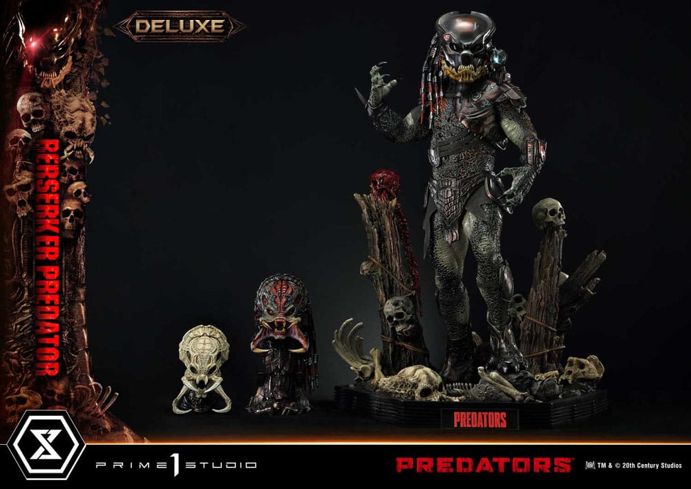 Predators statuette Berserker Predator Deluxe Bonus Version 100 cm
