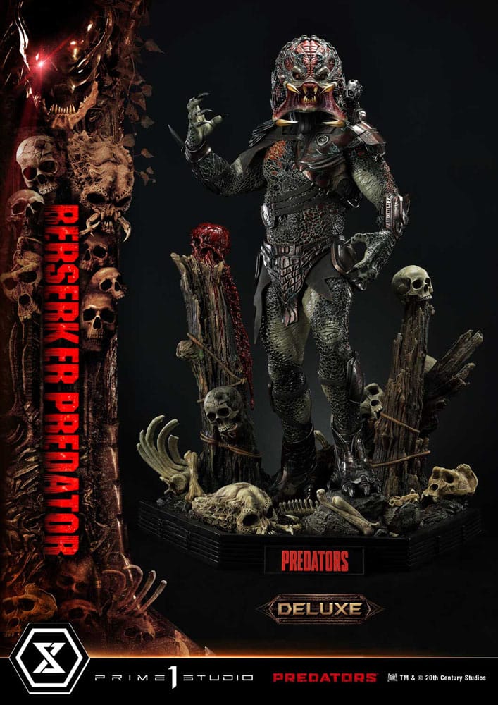 Predators statuette Berserker Predator Deluxe Bonus Version 100 cm