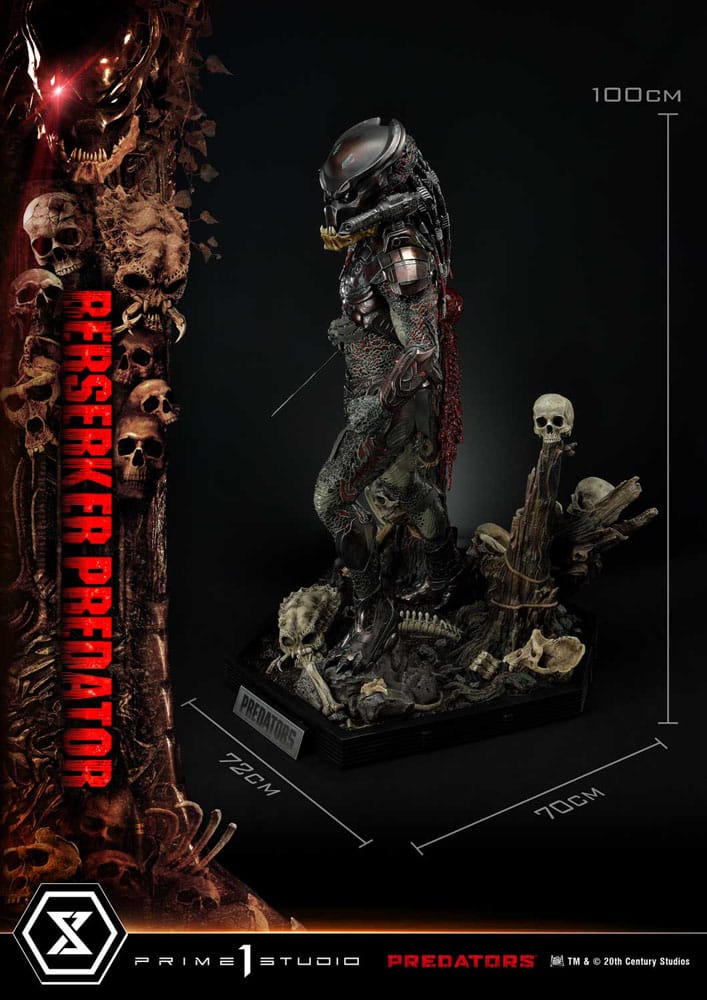 Predators statuette Berserker Predator Deluxe Bonus Version 100 cm