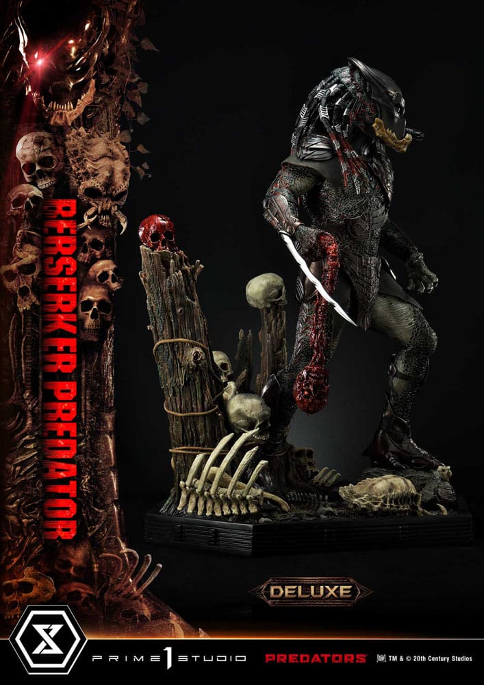 Predators statuette Berserker Predator Deluxe Bonus Version 100 cm