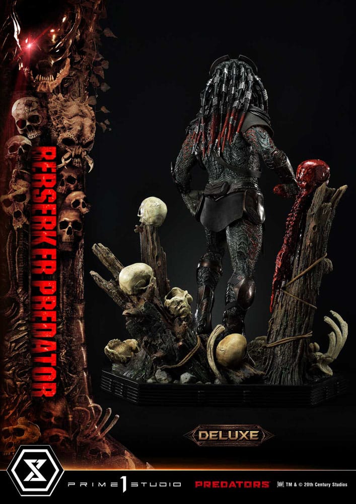 Predators statuette Berserker Predator Deluxe Bonus Version 100 cm